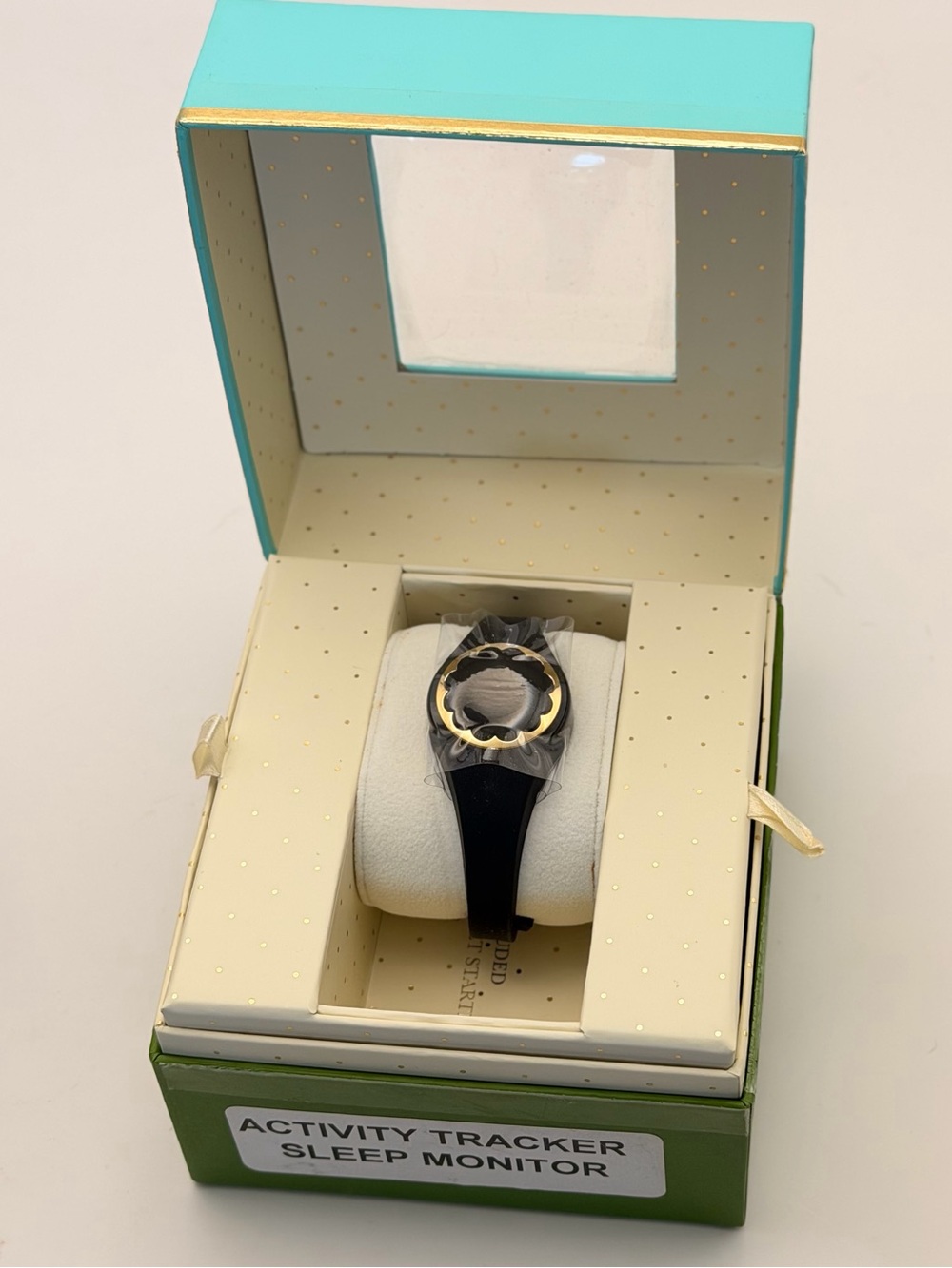 Kate Spade Smartwatch, Full set, New, Black & Gold, MSRP 98$